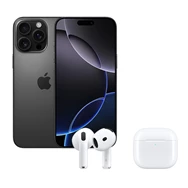 Apple iPhone 16 Pro Max 256 GB Siyah Titanyum Cep Telefonu + Apple AirPods 4
Kulaklık Çok Renkli	