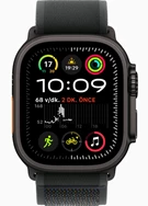 Apple Watch Ultra 2 - GPS + Cellular Siyah 49 mm Siyah M / L (14 -22,5 cm)