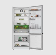Arçelik 278550 IEI Alttan Donduruculu Buzdolabı Inox