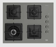 Beko - BOCD K 6510 EWB - Gazlı Cam Tablalı Ocak Gri