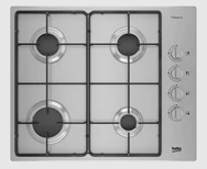 Beko - BOMD D 6110 EI Beyond Serisi - Gazlı Inoks Metal Tablalı Ocak Inox
