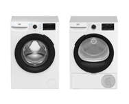 Beko CMXD 9100 Çamaşır Makinesi ve  KMX 90 Kurutma Makinesi İkili Paket Beyaz