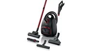 BOSCH BGL6POW1 TOZ TORBALI ZEMİN TİPİ ELEK.SÜPÜRGESİ Siyah