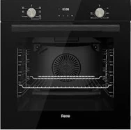 FERRE QMS63CS FLOWART SERİSİ SİYAH ANKASTRE FIRIN Siyah