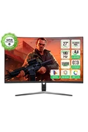 Gamepower 27'' Vivid T50 200Hz 0.5ms 1500R Curved 2X2W Speaker Va Siyah Gaming Monitör Siyah