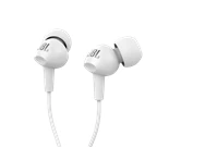 JBL C100SIUWHT KULAKİÇİ BEYAZ KULAKLIK Beyaz