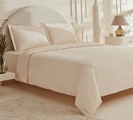 Karaca Home White Collection Vessa Bej Çift Kişilik