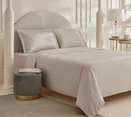 Karaca Home White Collection Vessa Gri Çift Kişilik