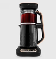 Karaca Robotea Pro Quartz 4 in 1 Konuşan Çay Makinesi Siyah