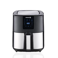 KORKMAZ A888 AIR MAX AİRFRYER 6,5 LT 1700W Siyah - Gri