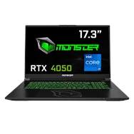 Monster Abra A7 V16.1.2 Intel Core I7 13700HX 32 GB Ram 1 Tb SSD 6 GB Rtx 4050 Freedos 17,3" Fhd 144 Hz Oyun Bilgisayarı Siyah 1 TB