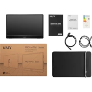 MSI 15.6" Pro MP161 E2U 1920X1080 (Fhd) 16:9 Flat IPS 60HZ 4ms Adaptıve-Sync Portatıf Monıtor 