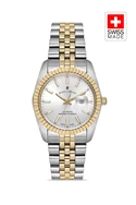 INSPIRATION JWL04102 (Sellita SW100, 25 Jewels Otomatik Mekanizmalı, Swiss Made) Kadın Kol Saati Gümüş