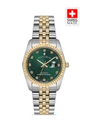 INSPIRATION JWL04110 (Sellita SW100, 25 Jewels Otomatik Mekanizmalı, Swiss Made) Kadın Kol Saati Gümüş