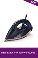PHILIPS DST-7510-80 BUHARLI ÜTÜ Siyah