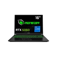 Tulpar T6 V3.3.3 Intel Core i7 13700HX 16GB RAM 500GB SSD RTX 5060 Windows 11 Home 16" FHD+ 165 Hz Oyun Bilgisayarı Siyah 500 GB