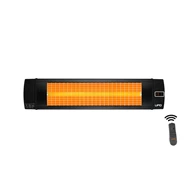 UFO Black Line 2400 W Uzaktan Kumandalı - Dikey ve Yatay Isıtıcı Siyah