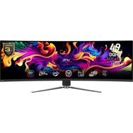 49" MPG 491CQP QD-OLED 5120x1440 (DQHD) 32:9 CURVE 1800R QD-OLED 144HZ 0.03MS ADAPTIVE-SYNC GAMING MONITOR Siyah