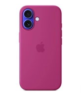 Apple Silikon Kılıf Iphone 16 Fuşya