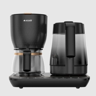 Arçelik CFM 9449 S Gurme Otomatik Çay & Filtre Kahve Makinesi Siyah