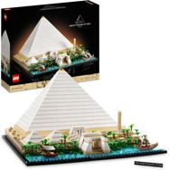 Architecture Mimari Simgeler Koleksiyonu: Keops Piramidi 21058 Çok Renkli 
