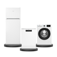 Beko 3’lü Beyaz Eşya Çeyiz Seti Beyaz