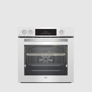 Beko BFC 631 B Beyond Serisi Ankastre FitFry Fırın FitFry Buhar Destekli Fırın Beyaz