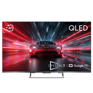 Beko Crystal 9 AI QLED 144Hz VRR 55" 4K UHD Google Televizyon Gri 55'' / 139 cm