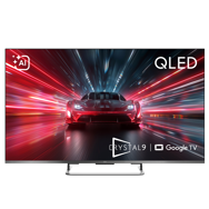 Beko Crystal 9 AI QLED 144Hz VRR 65" 4K UHD Google Televizyon Siyah 65'' / 165 cm