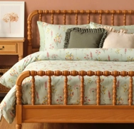 Bella Maison Pamuk Saten Flores King Size Nevresim Takımı Yeşil Çift Kişilik