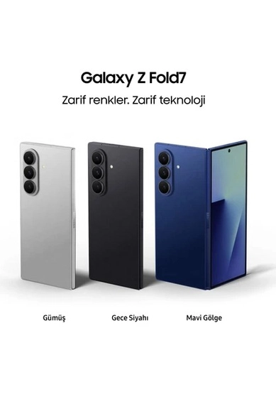 Galaxy Z Fold 7 256 GB Siyah