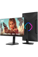 GamePower 24'' Lunis L20 240Hz 0.5ms FHD Flat Gaming Monitör Siyah