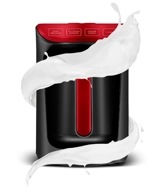 Hatır Köz Sütlü Türk Kahve Makinesi  Kırmızı