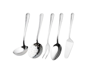 Jumbo Damla 5 Parça Servis Takımı Gümüş