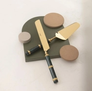 Jumbo Oro 2'li Kek Servis Seti Altın