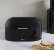 Karaca Dustin Ekmek Kutusu Siyah