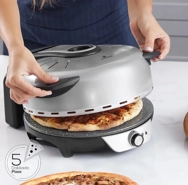 Karaca Gastro 10 in 1 Pizza Lahmacun ve Tandır Ekmeği Makinesi Gri