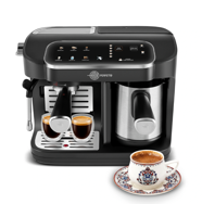 Karaca Hatır Perfetto Espresso ve Türk Kahvesi Makinesi Siyah