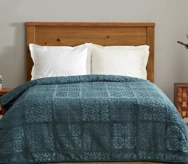 Karaca Home Blair Çift Kişilik Embos Battaniye Gece Mavi Çift Kişilik