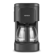 Karaca Just Coffee Aroma 2 in 1 Filtre Kahve ve Çay Demleme Makinesi Inox Siyah