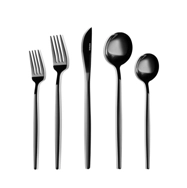 Karaca Orion 30 Parça 6 Kişilik Çatal Kaşık Bıçak Takımı Siyah