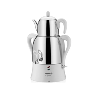 Korkmaz Çaykolik Semaver Beyaz 