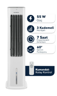 Kumtel HAC-02 Sulu Portatif Soğutucu Beyaz