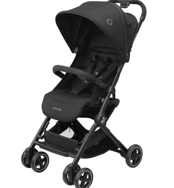 Maxi-Cosi MaxiCosi Lara2 Ultra Kompakt Otomatik Katlanan Kabin Boy Seyahat Sistem Olabilen Bebek Arabası Essential Black 