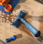 Philips 3000 Serisi OneUp Elektrikli Mop XV3101/01 Gece Mavi Dik Süpürge