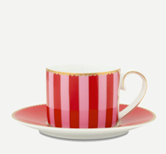 Pip Studio Love Birds Collection Porselen Kahve Fincanı Pembe