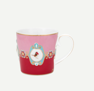 Pip Studio  Love Birds Collection  Porselen Kupa  Kırmızı
