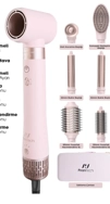 Pirantech Airbreeze Saç Şekillendirme Ve Kurutma Seti Pembe