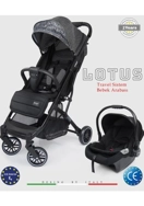 Prego Lotus Travel Bebek Arabası Füme