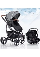 Prego Range Pro Bebek Arabası Gri